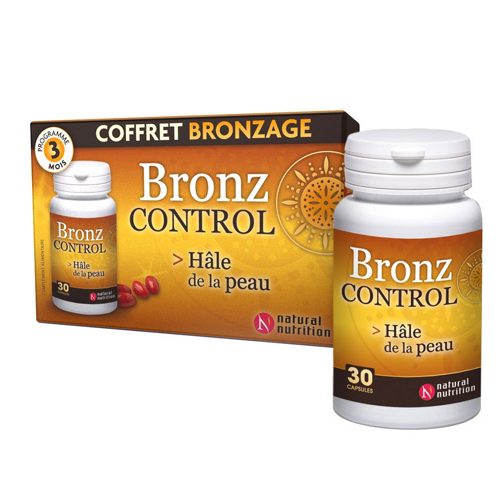 Natural Nutrition Bronz Control 3x 30 Capsules