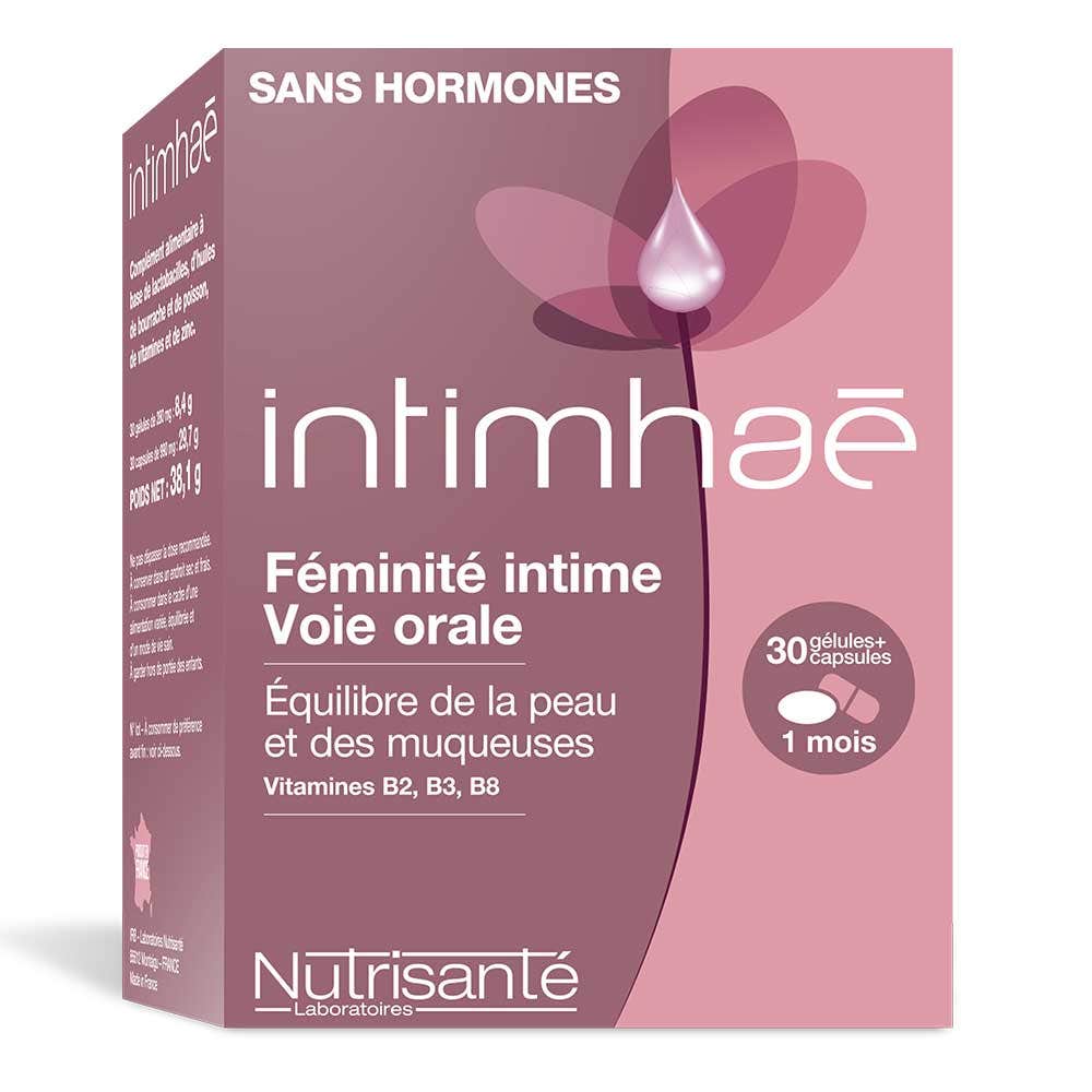 Nutrisante Intimhae Secheresse Intime 30 Gelules + 30 Capsules