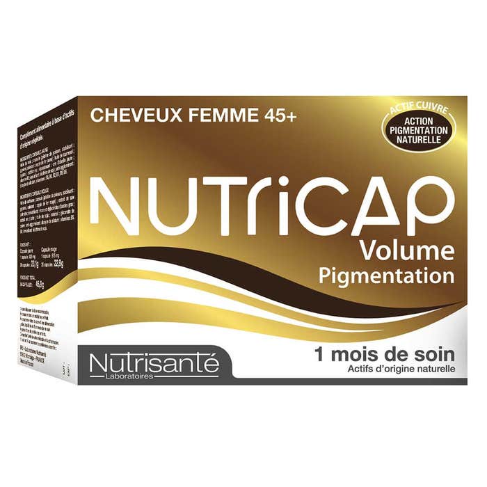 Nutrisante Nutricap Volume Pigmentation Cheveux Femme 45+ 56 Capsules