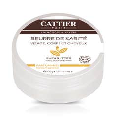 Cattier Beurre De Karite Au Miel Bio 100g
