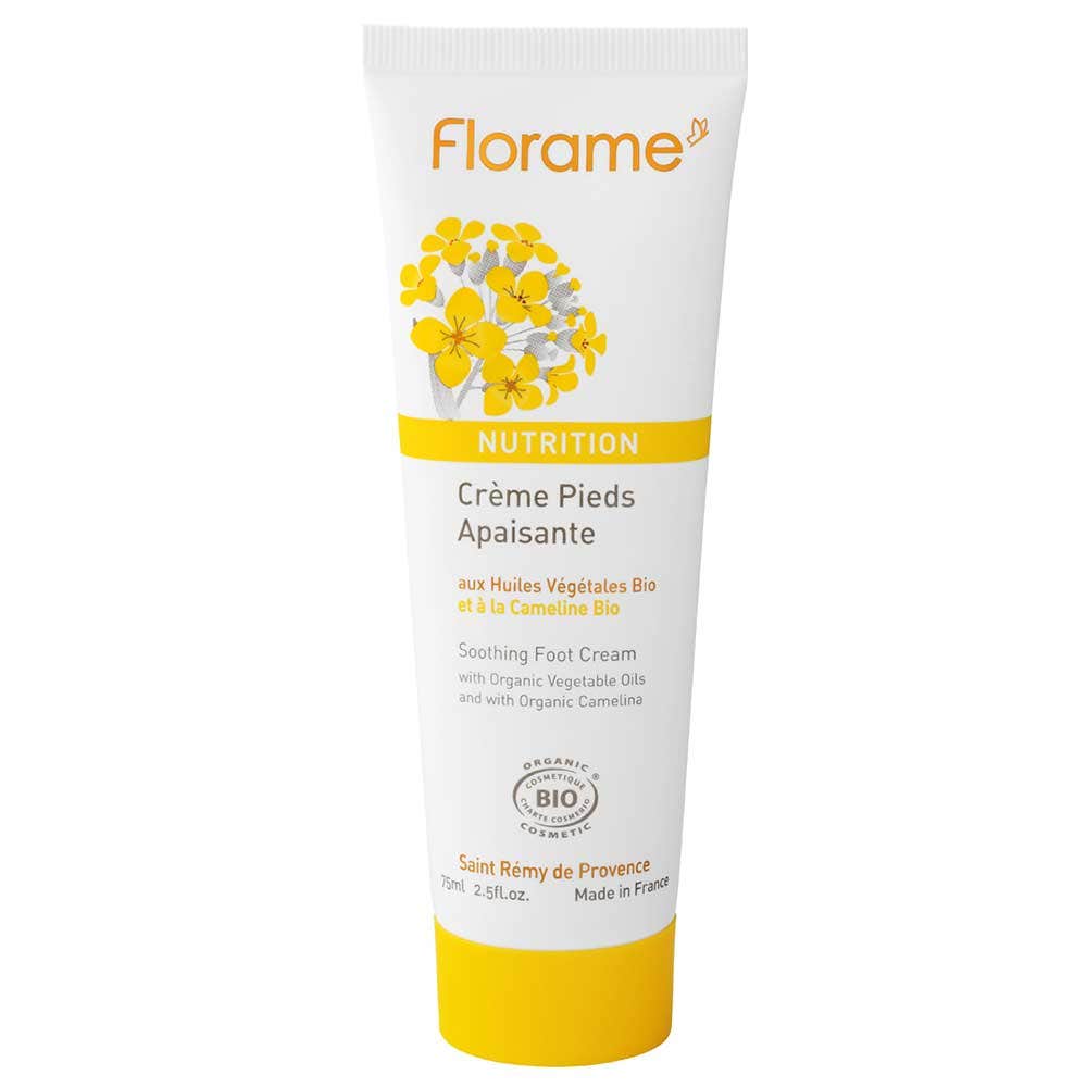 Florame Nutrition Creme Pieds Apaisante Bio 75ml