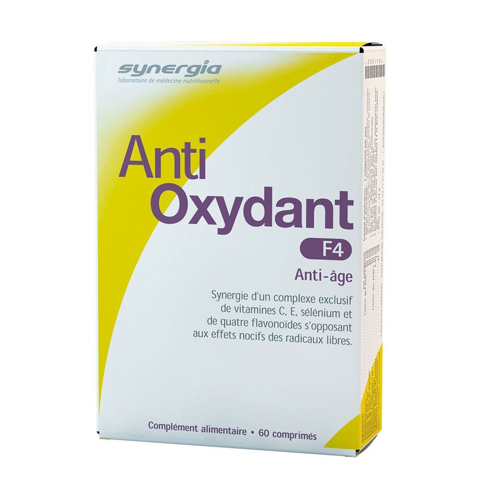 Synergia Anti Oxydant F4 60 Comprimes