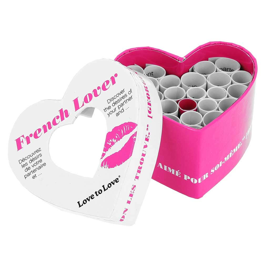 Love To Love French Lover Jeu De Seduction A La Francaise Boite De 24 Defis