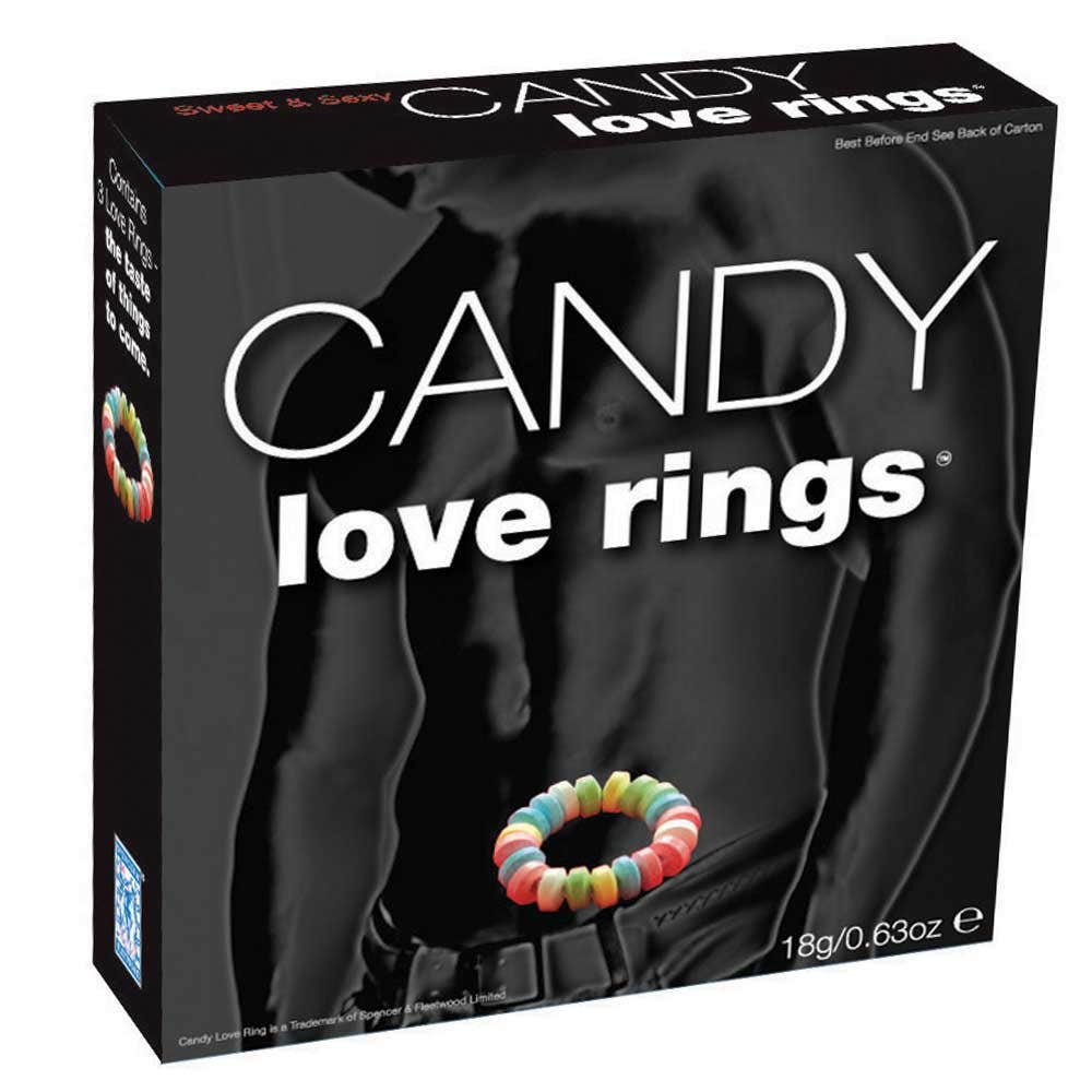 Spencer And Fleet Wood Candy Love Rings 3 Anneaux Peniens En Bonbons Pour Hommes