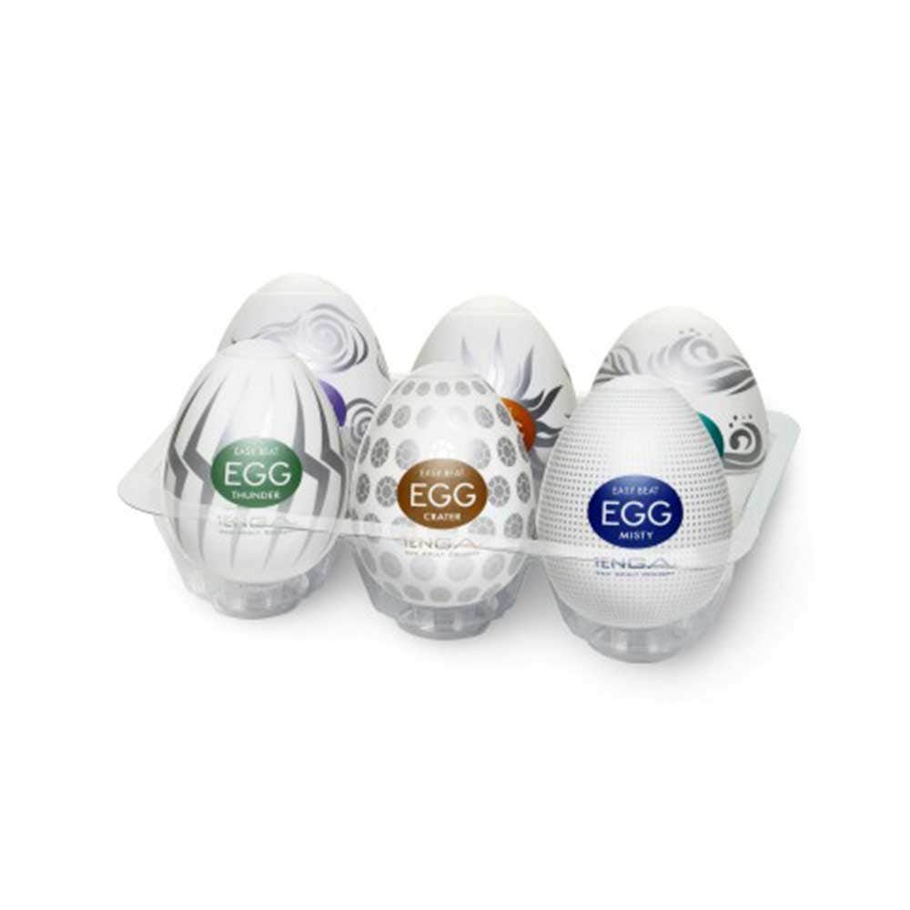 Tenga Egg Variety 2 - Oeufs Masturbateurs Masculins Jetables Boite De 6
