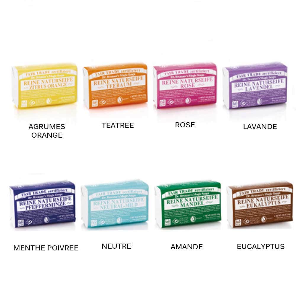 Dr Bronner'S Pain De Savon Bio 140g