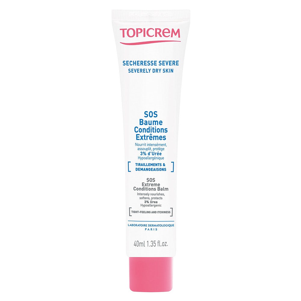 Topicrem Sos Baume Condition Extremes Peaux Tres Seches Tube 40ml