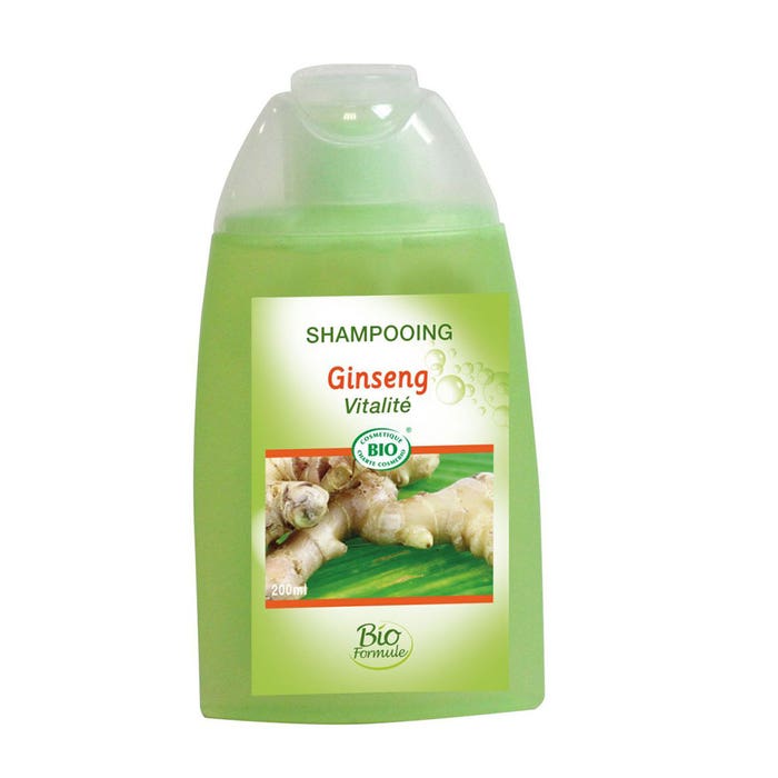 Shampooing Ginseng Cheveux Secs 200ml Bio Formule