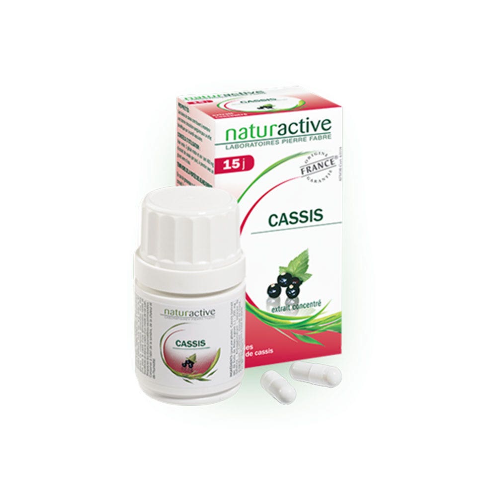 Naturactive Cassis Baies 30 Gelules