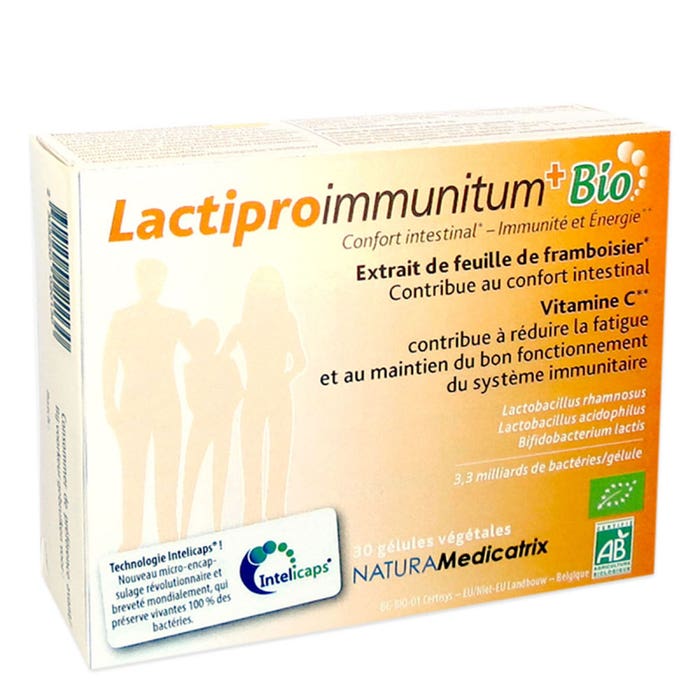 Naturamedicatrix Lactiproimmunitum Bio 30 Gelules