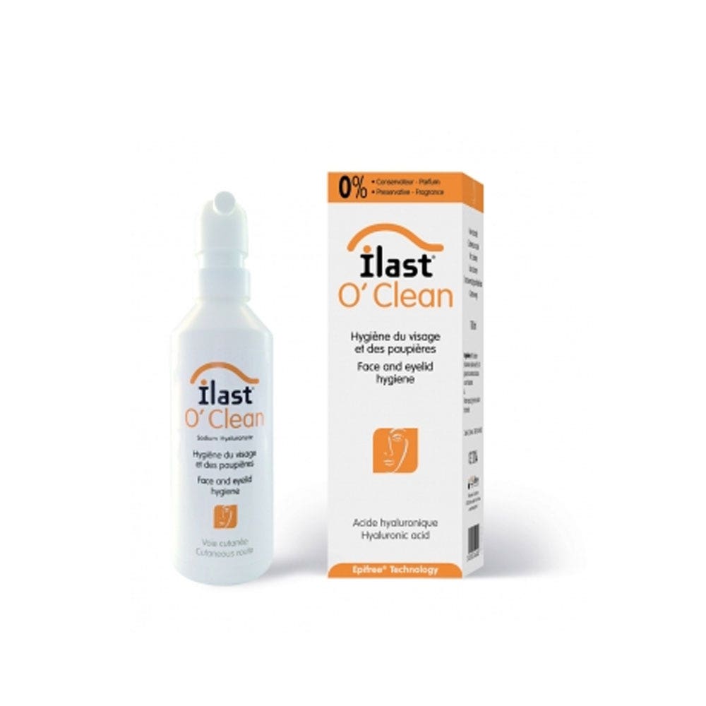 Horus Pharma Ilast O'clean Hygiene Du Visage Et Des Paupieres 100ml ...