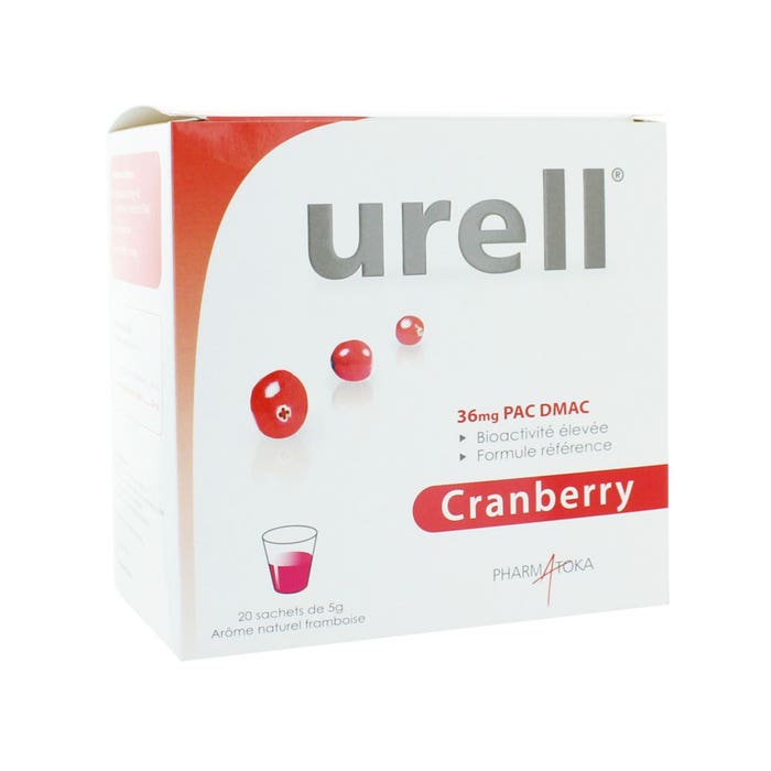 Cranberry 20 sachets de 5g 36mg PAC Urell