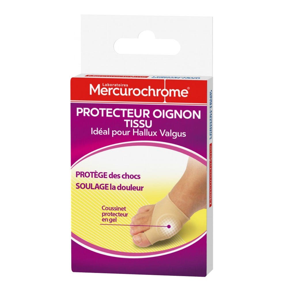 Mercurochrome Protecteur Oignon Tissu 1 Unite