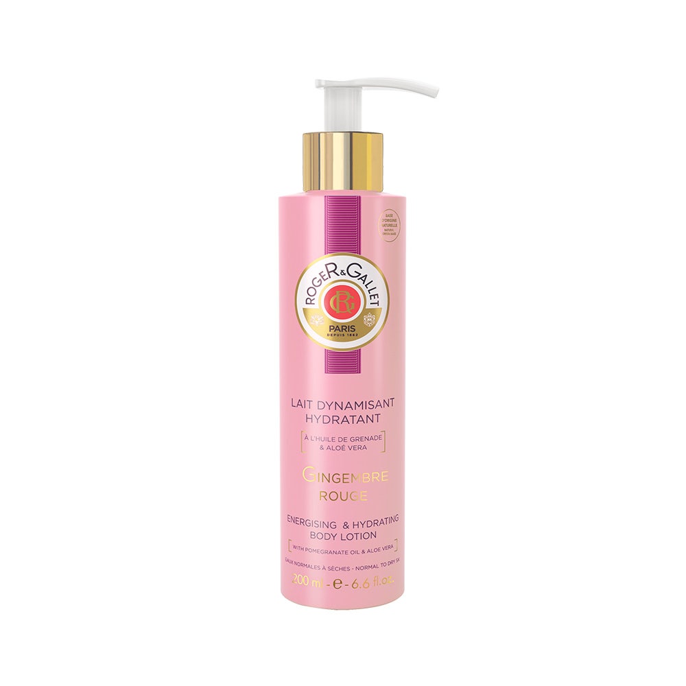 Roger & Gallet Lait Dynamisant Hydratant Gingembre Rouge 200ml
