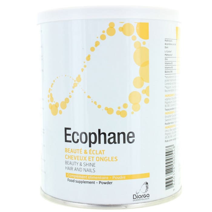 Biorga Ecophane Poudre Cheveux Et Ongles 318g