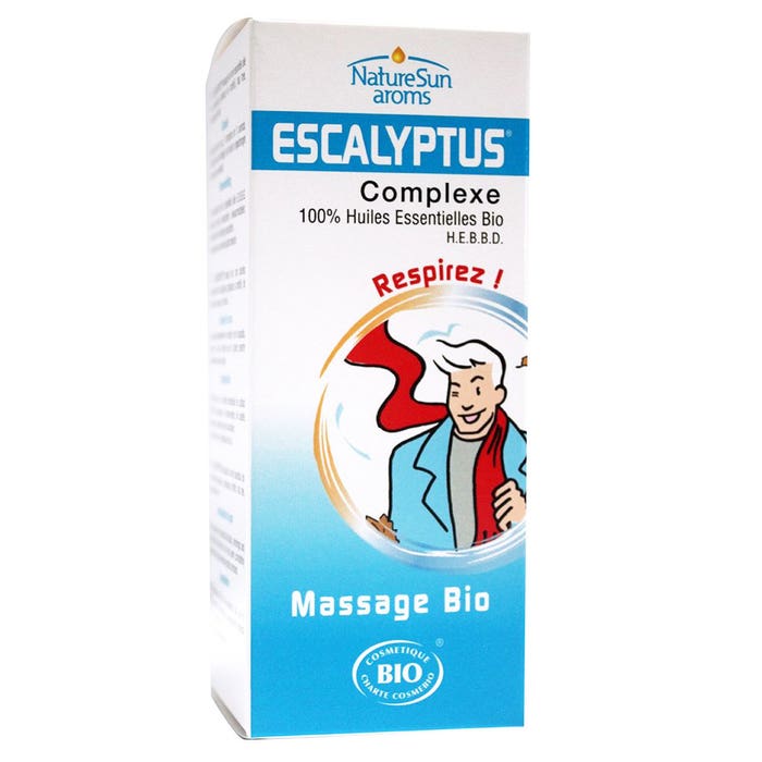Escalyptus Massage Bio 50ml Naturesun Aroms