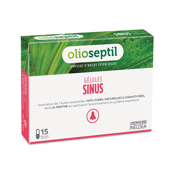 Olioseptil Sinus 15 Gelules Vegetales