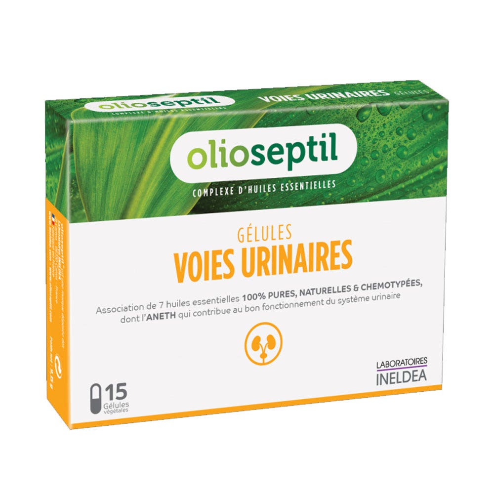 Olioseptil Voies Urinaires 15 Gelules Vegetales