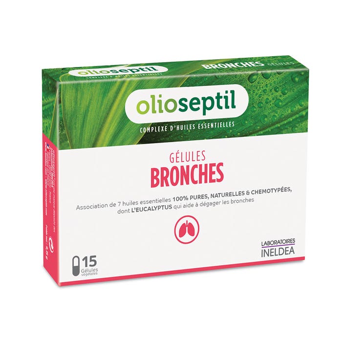Olioseptil Bronches 15 Gelules