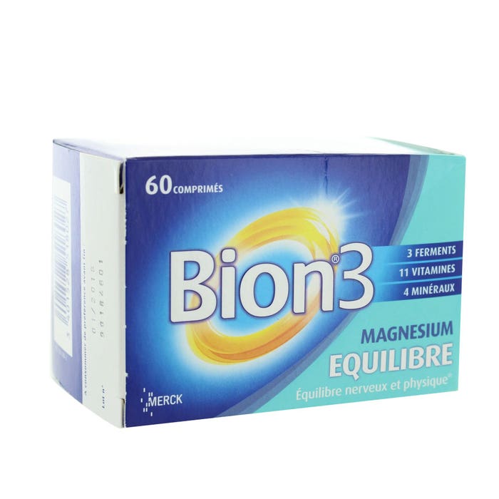 Bion3 Bion3 Magnesium Equilibre 60 Comprimes