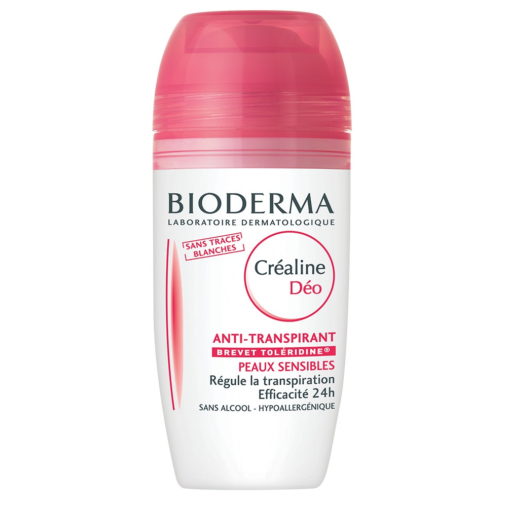 Bioderma Crealine Deo Anti-transpirant Peaux Sensibles Roll-on 50ml
