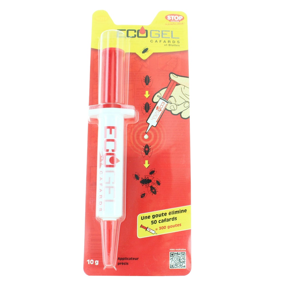 Dgk Ecogel Seringue Anti-cafards Gel Concentre 10 g