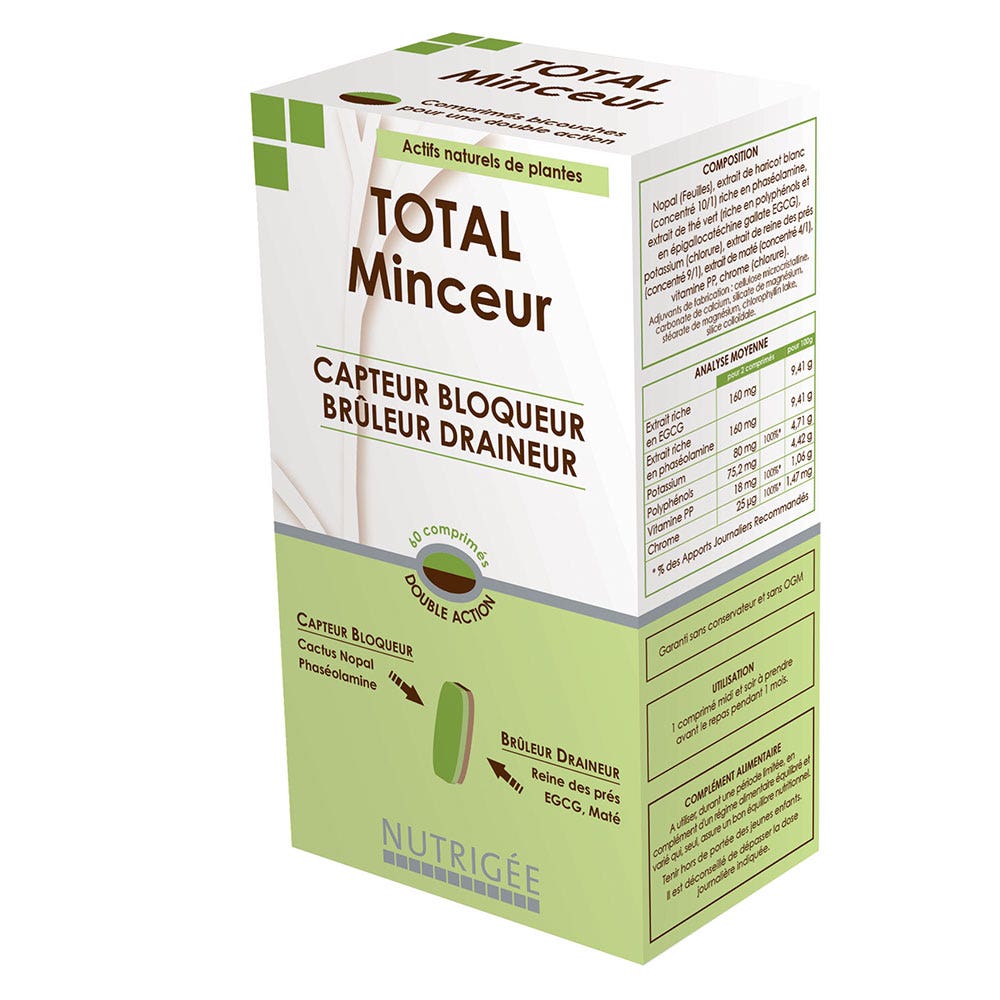 Nutrigée Total Minceur 60 Comprimes