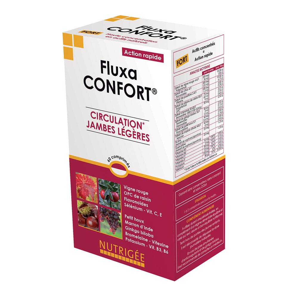 Nutrigée Fluxa Confort 60 Comprimés