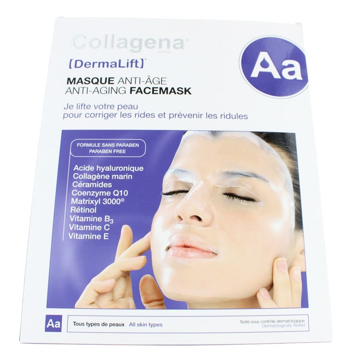 Dermalift Masque Hydrogel Anti-age Boite De 5 Collagena