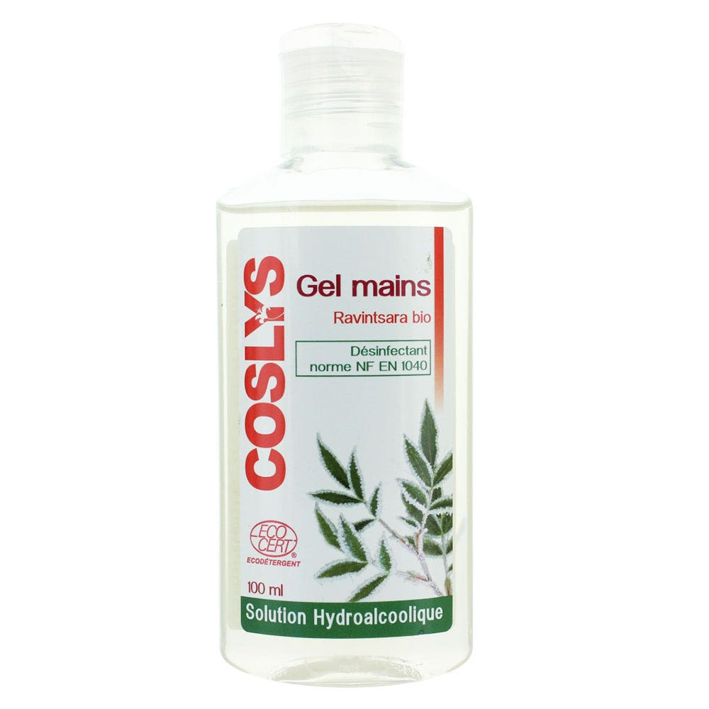 Coslys Gel Mains Hydroalcoolique Bio 100ml