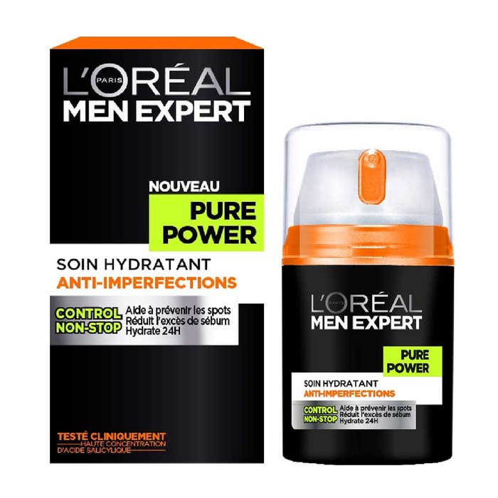 Men Expert Pure Power Soin Hydratant Anti Imperfections 50ml L'Oréal Paris