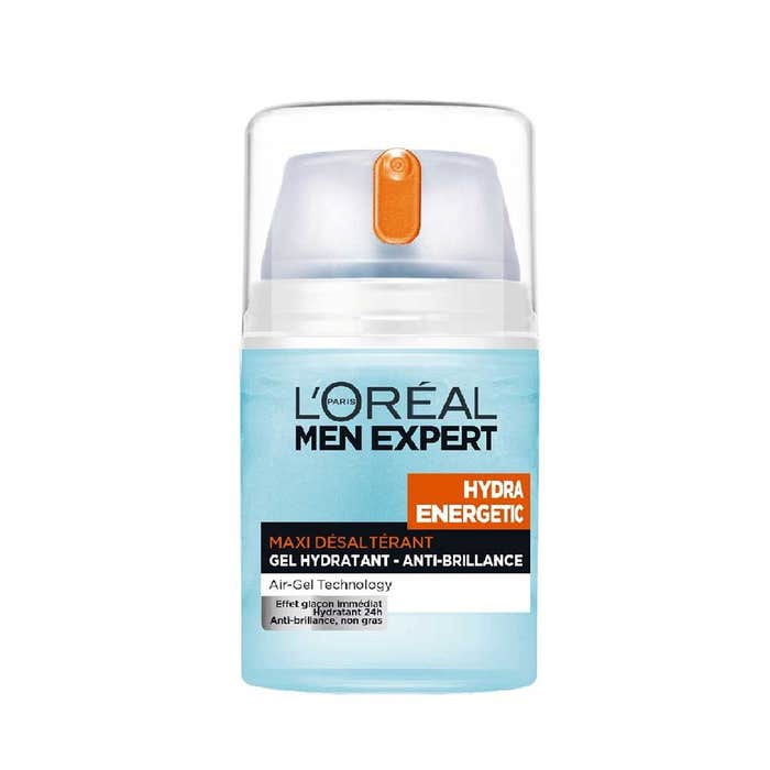 Men Expert Hydra Energetic Gel Hydratant Maxi Desalterant Anti Brillance 50ml L'Oréal Paris