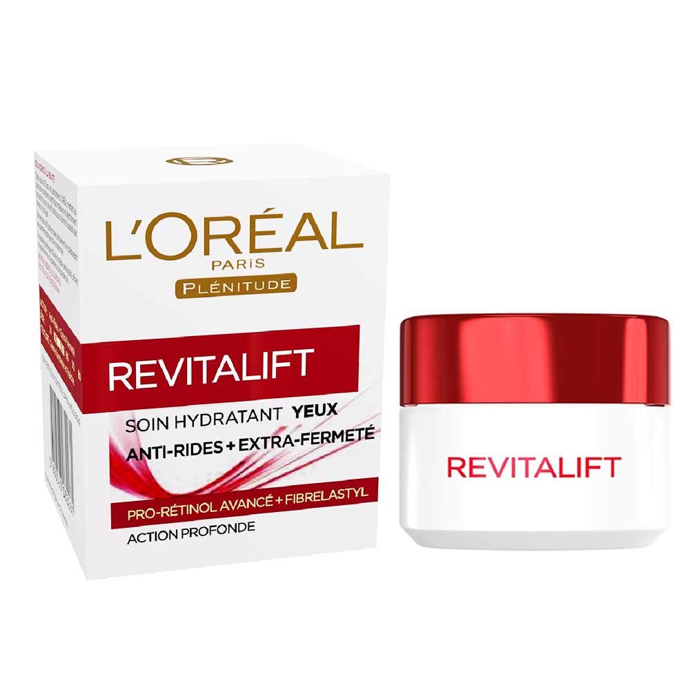 L'Oréal Paris Revitalift Soin Hydratant Yeux Anti Rides Et Extra Fermete 15ml