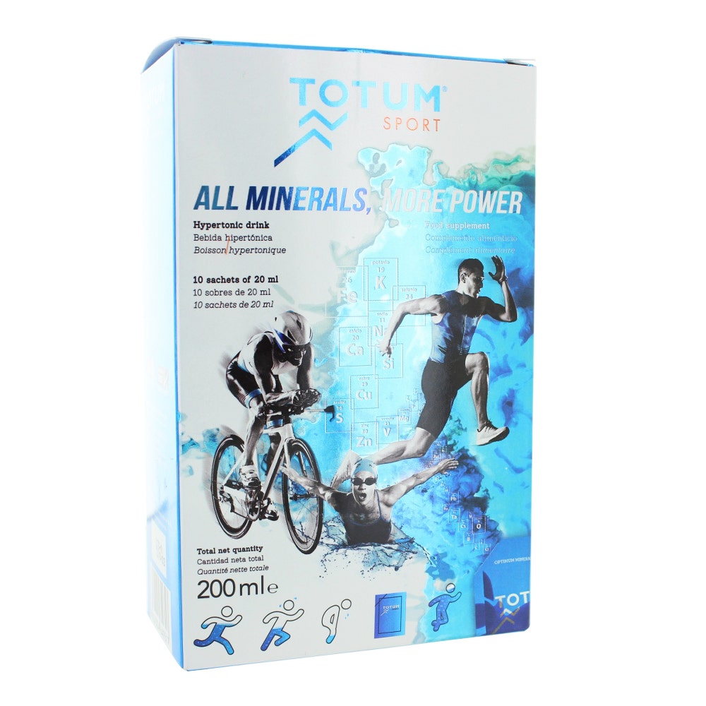 Quinton Totum Sport Boisson Hypertonique 10 Sachets De 20ml