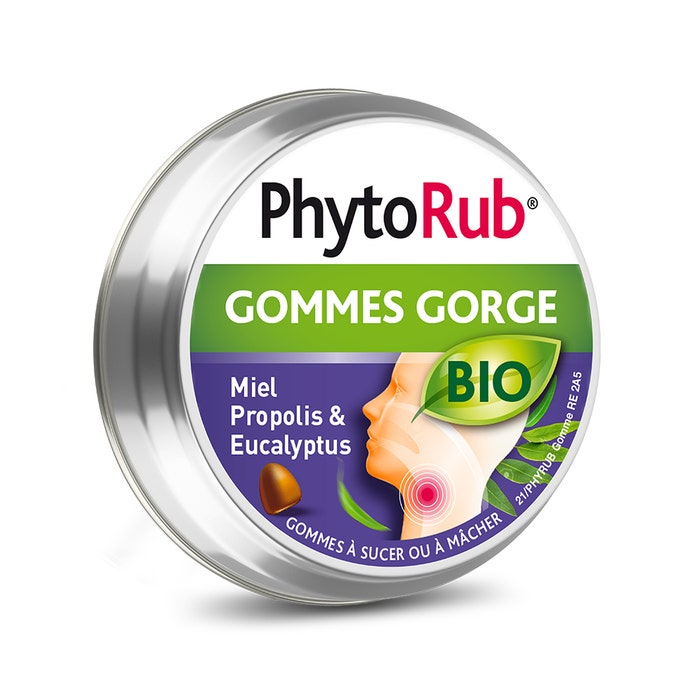 Gorge Bio 45 gommes Phyto-Rub Nutreov
