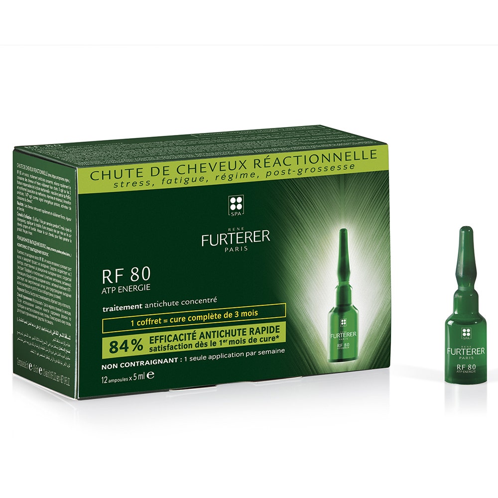 René Furterer Triphasic Rf 80 Traitement Antichute De Cheveux Concentre 12x5ml