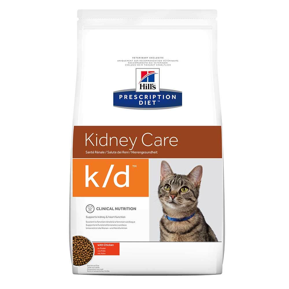 Hills Prescription Diet Croquettes Kidney Care K/d Au Poulet Chat 1.5kg