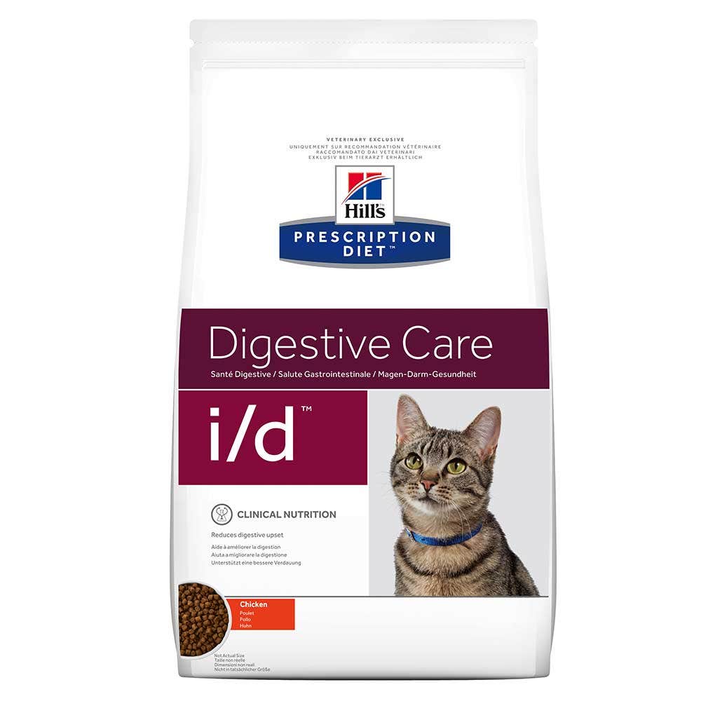 Hills Prescription Diet Croquettes Digestive Care I/d Au Poulet pour Chat 1.5kg