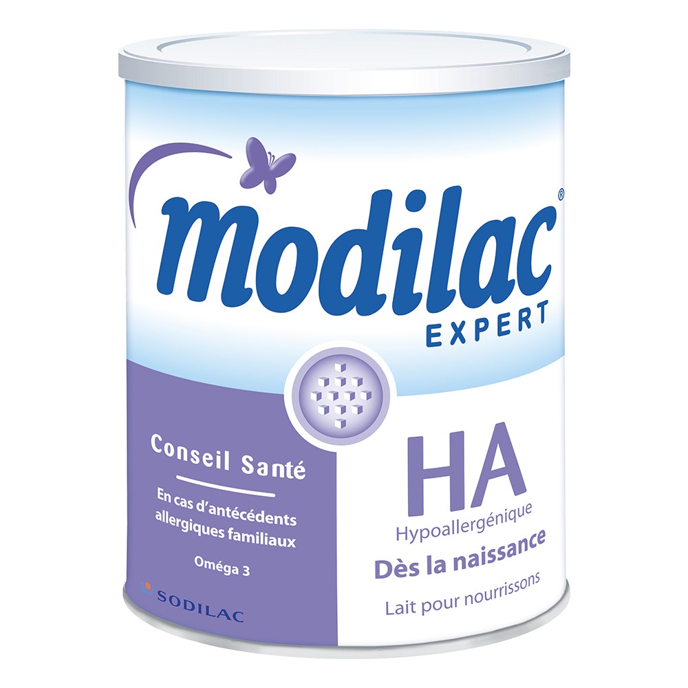 Modilac Ha Lait En Poudre Hypoallergenique Pour Nourrissons Des La Naissance 900g