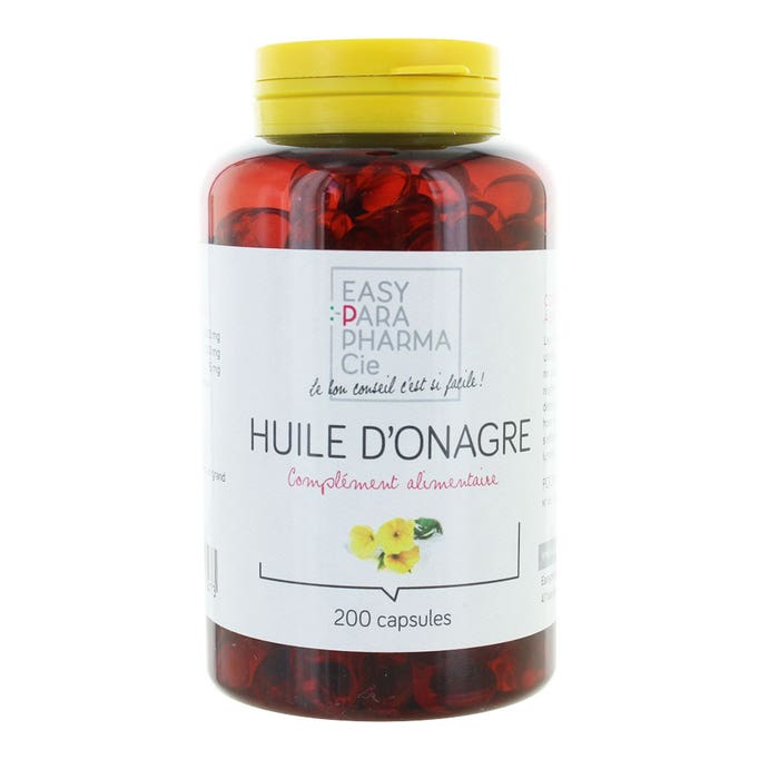 Easyparapharmacie HUILE D'ONAGRE 200 Capsules