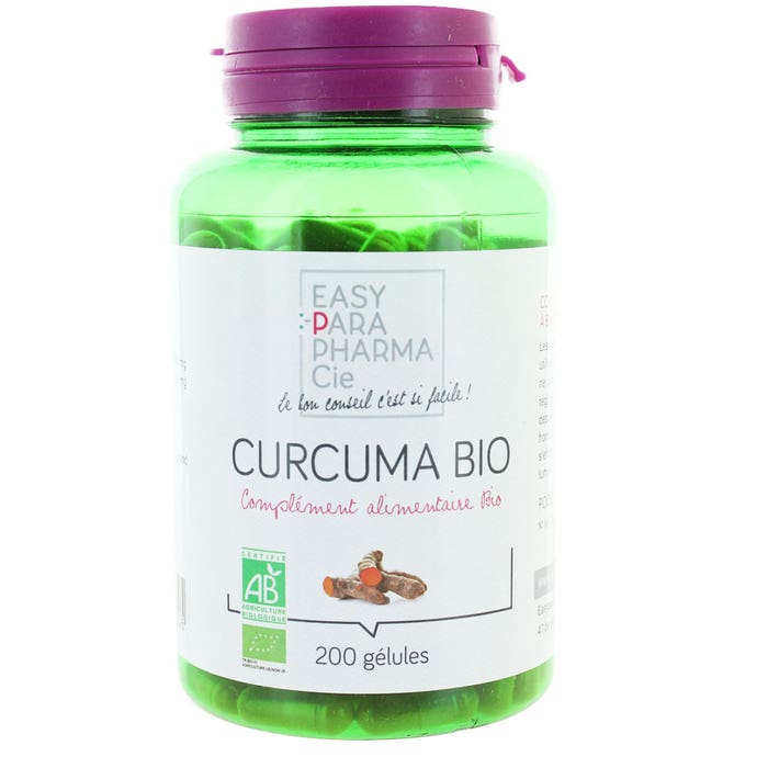 Easyparapharmacie CURCUMA BIO 200 Gélules