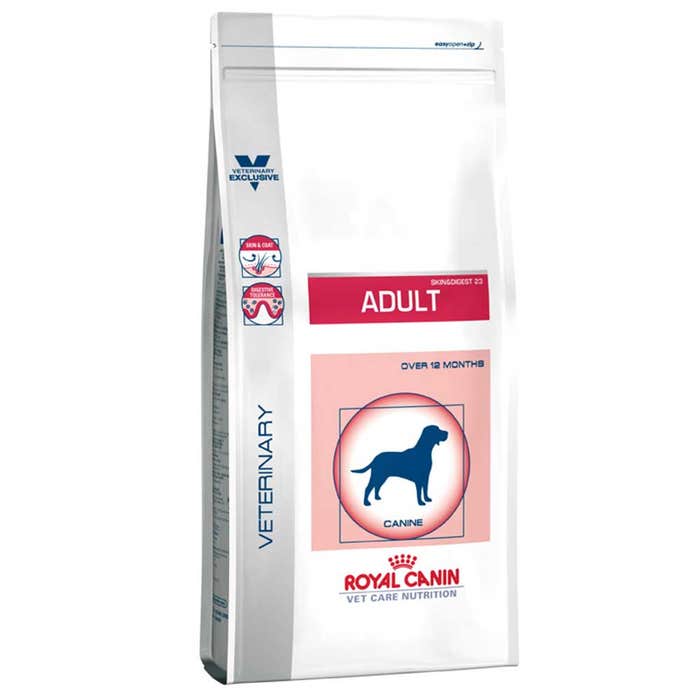 ROYAL CANIN VETERINARY ADULT SKIN & DIGEST CHIEN MEDIUM CROQUETTES POULET 10KG