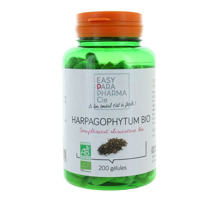 Easyparapharmacie Harpagophytum Bio 200 Gelules