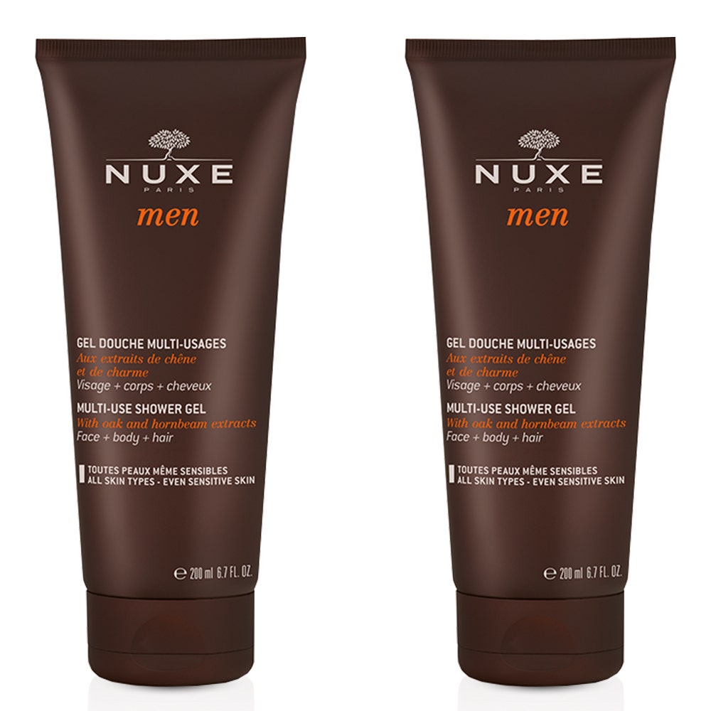 Nuxe Men Gel Douche Corps Et Cheveux 2x200ml