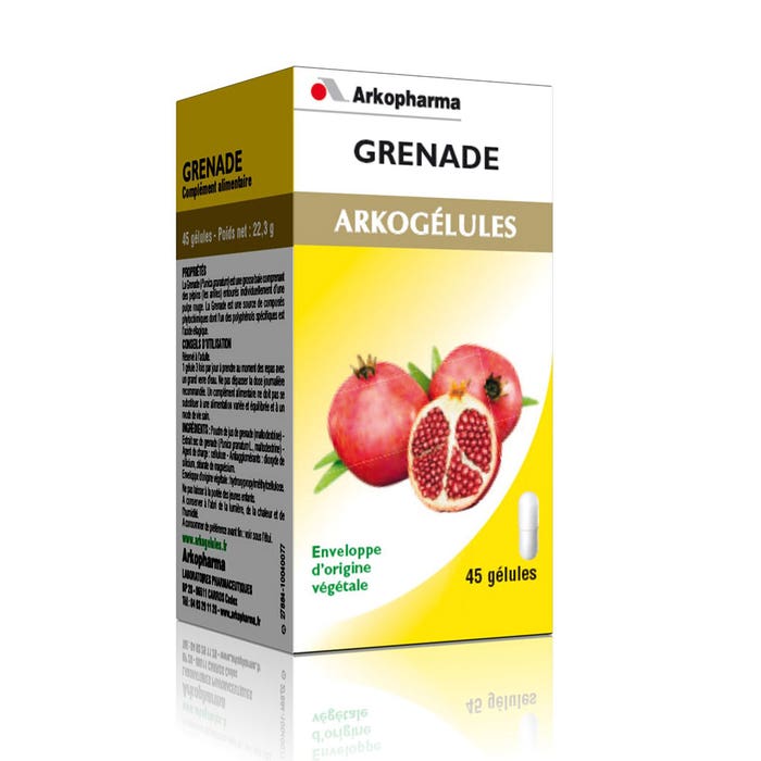 Arkopharma Grenade 45 Gelules Arkogelules