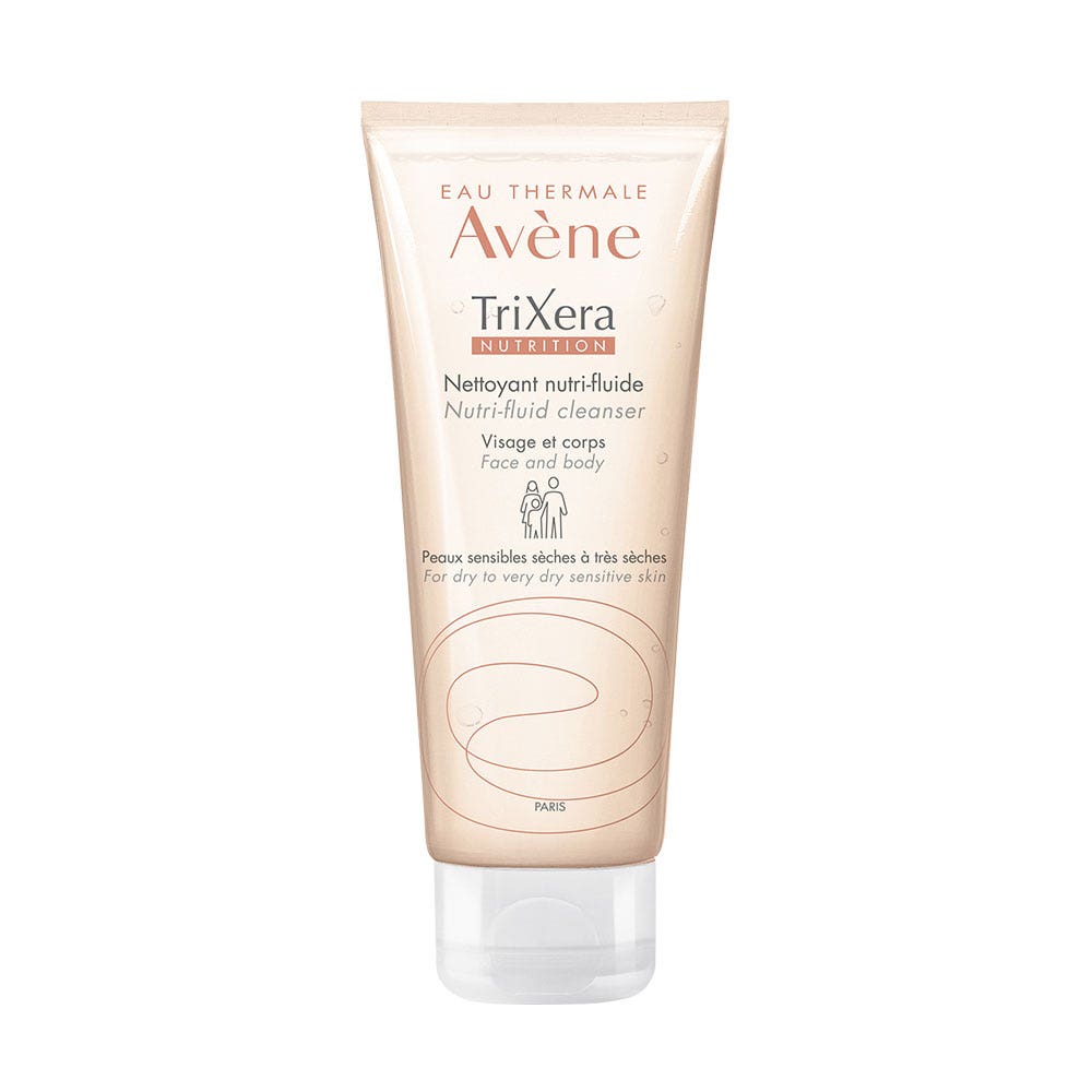 Avène Nettoyant Nutri-fluide Visage Et Corps Peaux Sensibles 100ml