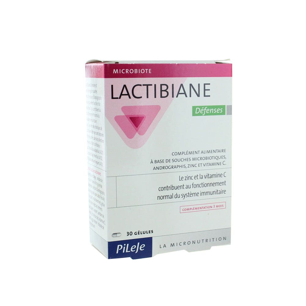 Pileje Lactibiane Defenses 30 Gelules