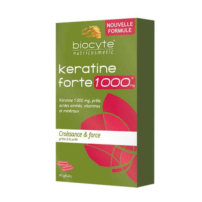 Biocyte Keratine Forte 40 Gelules 1000mg
