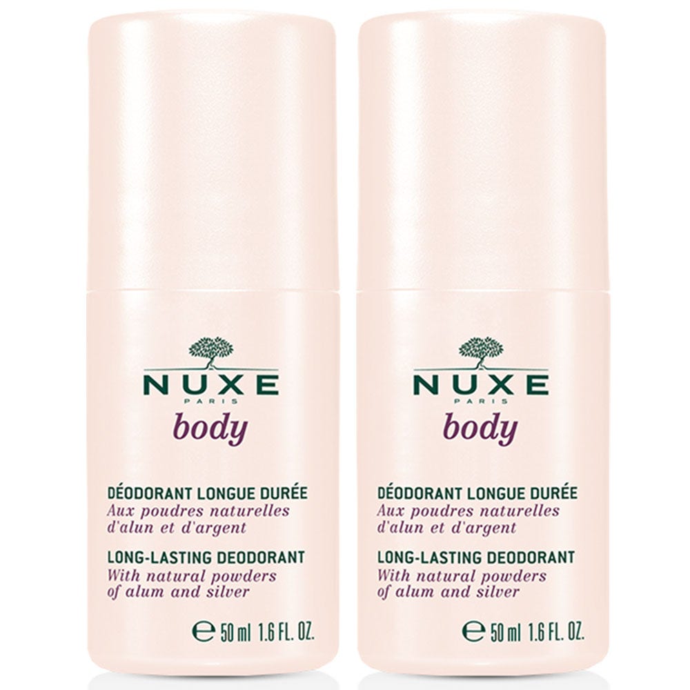 Nuxe Body Body Deodorant Longue Duree 2x50ml