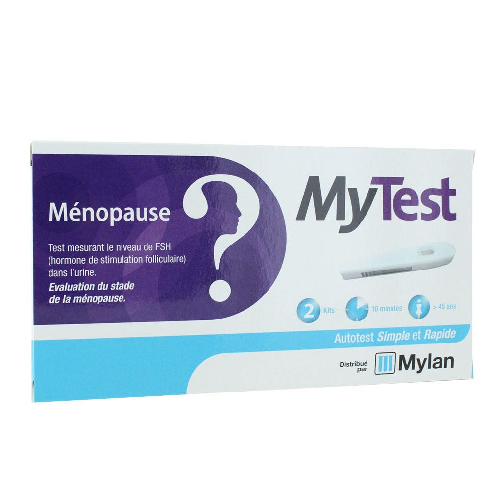 My Test Menopause Autotest Simple Et Rapide 2 Kits My Test